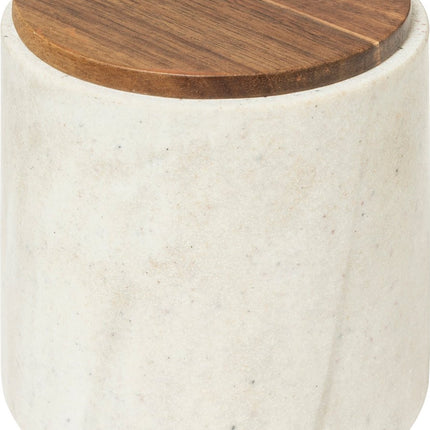 5Five Como Wattenhouder - Marmereffect - Ø10xH11cm - Beige