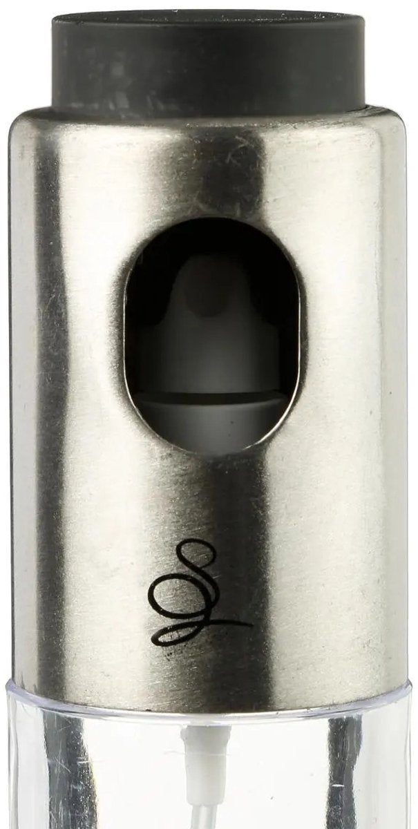 5Five Azijn/Olie spray fles dispenser - 2x - glas - 100 ml - olijfolie flessen