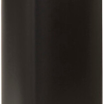 5Five Prullenbak/pedaalemmer Delta - zwart - metaal - 30 liter - 35 x 29 x 63 cm - keuken afvalbak - vierkant