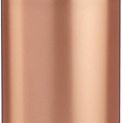 Pedaalemmer/vuilnisbak metaal 7 liter inhoud koper kleur 31 x 20 cm