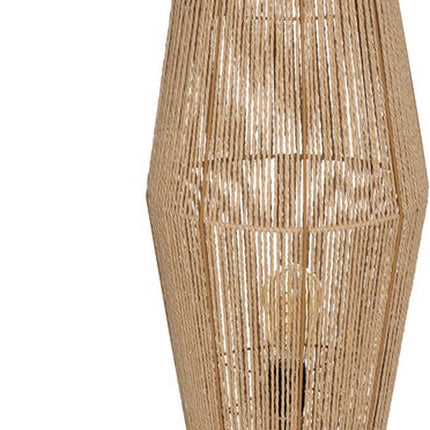 Vloerlamp bohemian naturel hoogte 83 cm