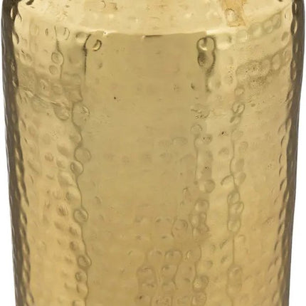 Atmosphera Bloemenvaas Antique Dorado - goud - metaal - D10 x H19 cm - Design vaas met karakter