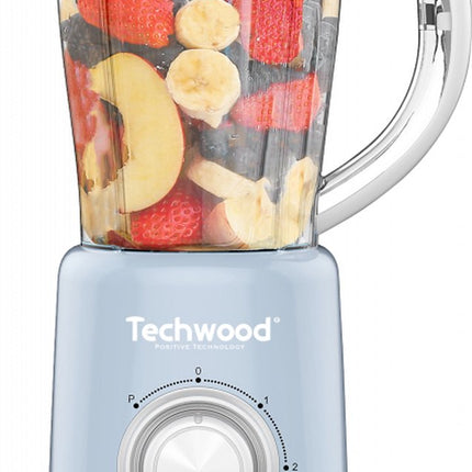 Techwood 784 - Blender - 1.5 L - 500 Watt - Pastelblauw