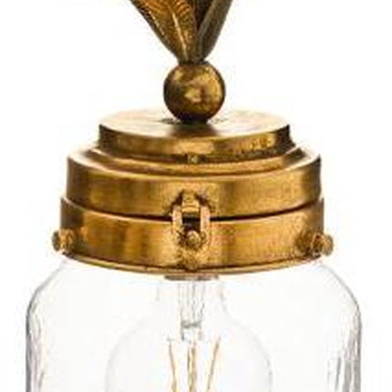 Atmosphera Tafellamp Ananas D16x32cm - Batterij niet inbegrepen - Goud