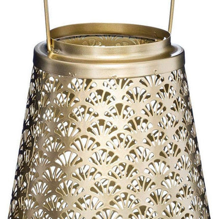 Kaarshouder Atmosphera To Feel Good Gouden Ijzer (20 x 17 cm)