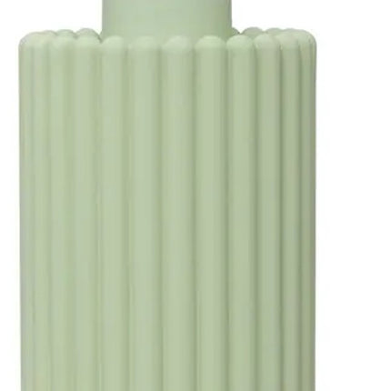 4-delige Lichtgroene Badkamer & Keukenset - Zeepdispenser, Zeepbakje, Tandenborstelhouder en Plateau - Modern Design van Hars - Zeeppomp - Zeepset