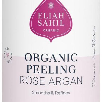 Bodypeeling met roos en argan, Eliah Sahil, organic & vegan