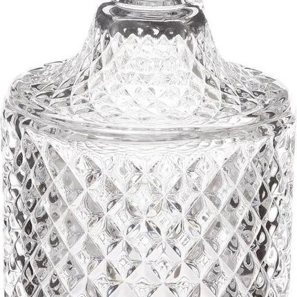 Snoeppot/voorraadpot 0,28L glas met deksel - 280 ml - Bonbonnieres