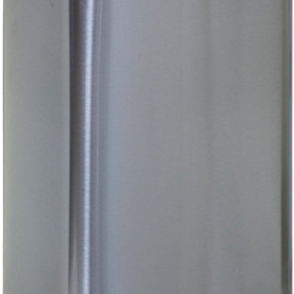 5Five Prullenbak/pedaalemmer - zilver - metaal - 30 liter - 34 x 32 x 61 cm - keuken
