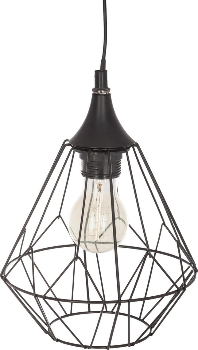 Atmosphera Plafondlamp - ˜ 19 x 24 cm - 40 W - Zwart