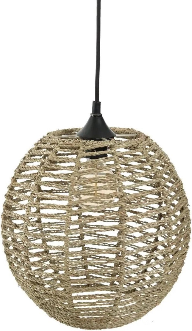 Atmosphera Hanglamp - Design - Metal - Rotan - 33 cm