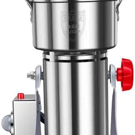 Proka Professionele Kruiden- & Graanmolen – RVS – 700 g – 2500 W – Voor Koffiebonen, Granen, Noten & Specerijen