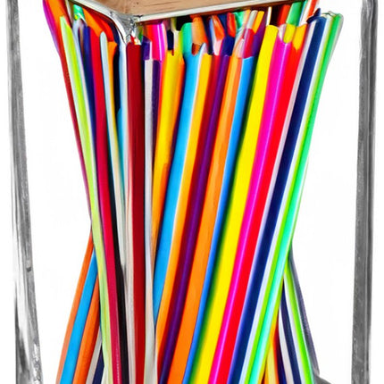 5Five voedsel/spullen voorraadpot - Glas met houten deksel - 2000 ml - Met luchtdichte sluiting