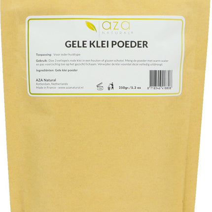 Aza Natural - Gele klei poeder - van nature een zuiverende werking