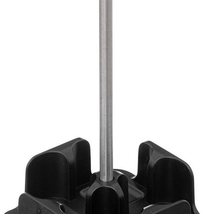 Glazen kruidenset 4 stuks - Zwart