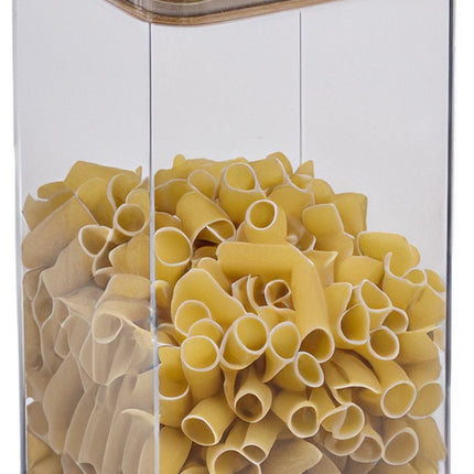 5Five - Keuken voorraadpot - Berlino - kunststof/bamboe - 1500 ml