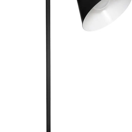 Atmosphera Tafellamp/bureaulampje Arena - metaal - zwart - H45 cm - Leeslampje
