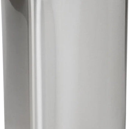 5Five Prullenbak/pedaalemmer - zilver - metaal - 20 liter - 30 x 30 x 53 cm - keuken vuilnisemmers