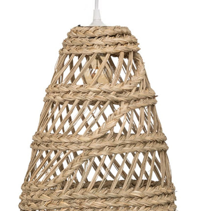 Atmosphera Hanglamp Lahys - E27, niet inbegrepen - Ø28xH48cm - Naturel witte ophanging