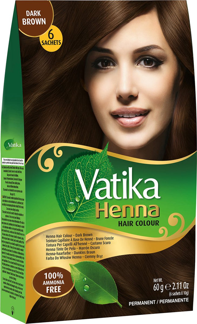 Dabur Vatika Henna Hair Color-Dark Brown