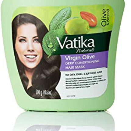 Dabur Vatika Naturals Virgin Olive Deep Conditioning Hair Mask 500 gr