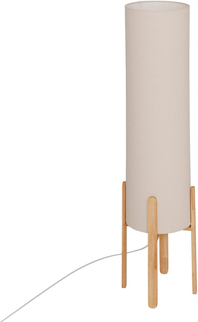 Atmosphera Rafa Vloerlamp - Ø24xH107cm - Beige