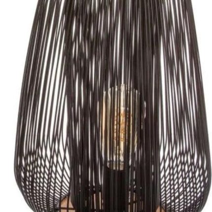 Tafellamp Noda - Zwart Metaaldraad - 40.5 cm