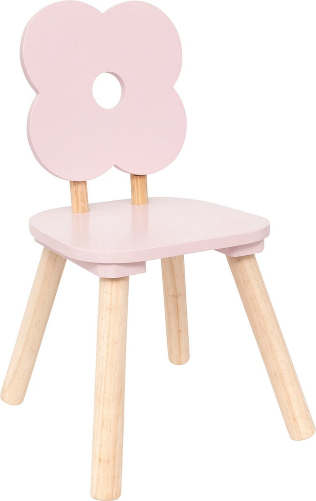 Atmosphera Kids Kinderstoel Bloem - 27x27x48cm - Roze