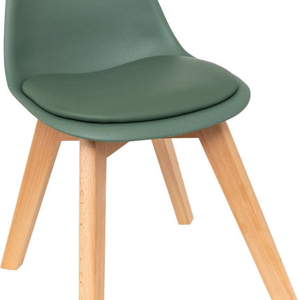 Atmosphera Kids Mini Baya kinderstoel - 55x31x39cm - Groen