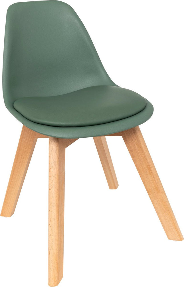 Atmosphera Kids Mini Baya kinderstoel - 55x31x39cm - Groen