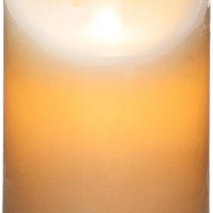 Led stompkaarsen set - 2x stuks - Warm licht - 10 en 20 cm