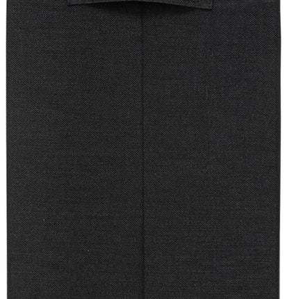 5Five Eureka sorteer wasmand - 74 liter - zwart - 37 x 37 x 60 cm - MDF/Polyester stof - met afsluitklep