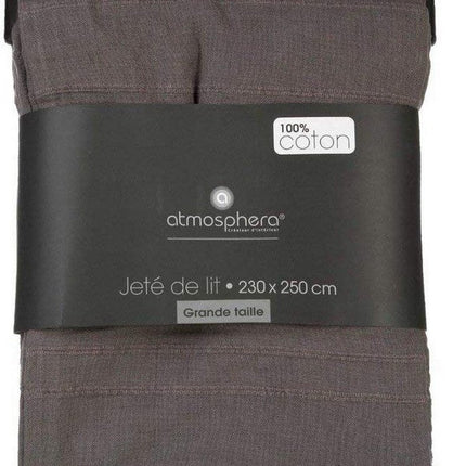 Multifunctionele sjaal Atmosphera Grijs (230 x 250 cm)