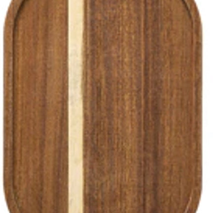 Secret de Gourmet – Acaciahouten Serveerplank – 30×20 cm – Natuurlijk Design