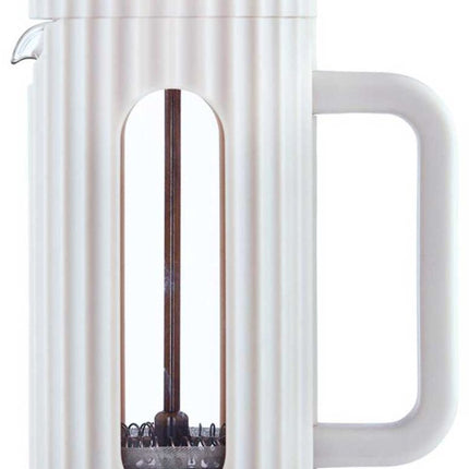 ZUIGER KOFFIE-/THEEZETAPPARAAT 350 ml KLAUSBERG KB-7743 WIT