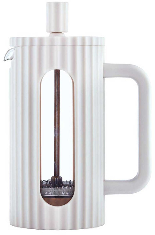 ZUIGER KOFFIE-/THEEZETAPPARAAT 350 ml KLAUSBERG KB-7743 WIT