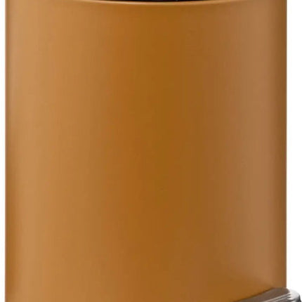 5Five Afvalemmer Stijlvol & Compact - Softclose - 3L - Cognac