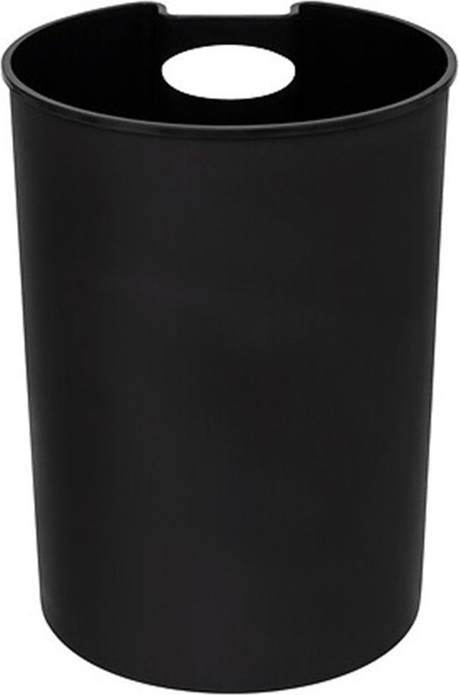 5Five Prullenbak/pedaalemmer Delta - titanium - metaal - 6 liter - 26 x 21 x 30 cm - keuken afvalbak