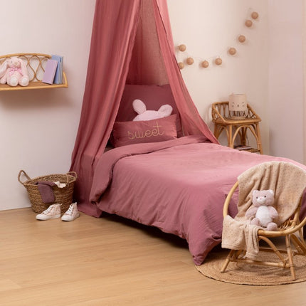 Atmosphera Kids Klamboe/ Bedhemel - Katoen - Bordeaux