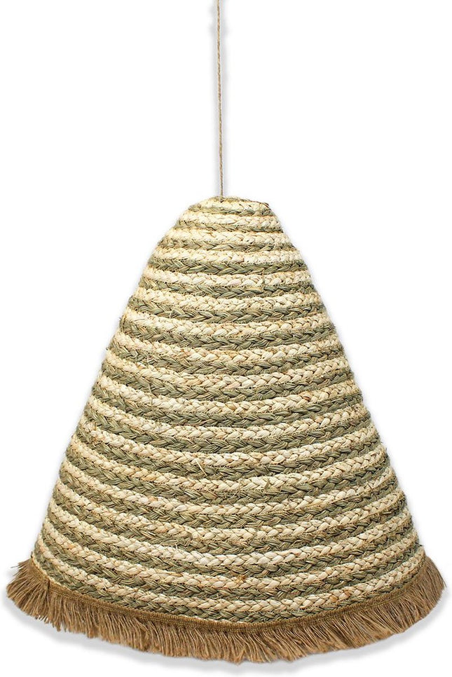 Lampenkap Zeegras - Zeegras/riet - Handgemaakt - Hanglamp zeegras - 44x55cm