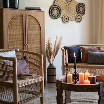 Rond Juten Vloerkleed - Natuurlijke Jute Ø 120 cm - Jute Vloertapijt - Kleed - Tapijt