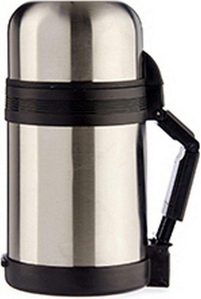 Arte Regal Thermosfles 800 Ml Rvs Grijs/zwart