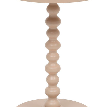 Atmosphera Alix bijzettafel Ø38xH50cm - Hazelnoot