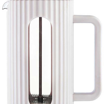ZUIGER KOFFIE-/THEEZETAPPARAAT 1000 ml KLAUSBERG KB-7753 WIT