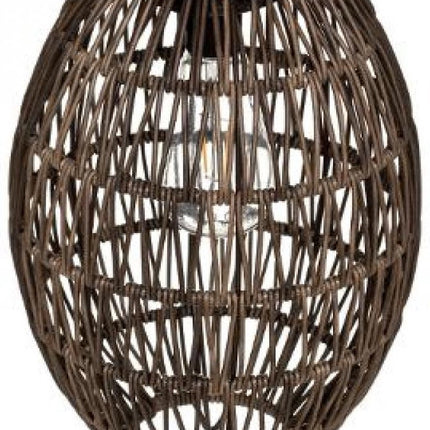 Solar Buiten verlichting - Tafel lamp op zonne-energie - solar lpe -  hoogte 32 cm - beige/bruin