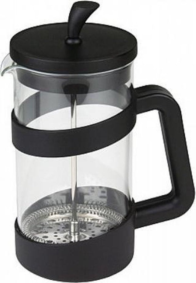 madame chai - koffie/thee press - theemaker - Koffiemaker French press- rvs thee en koffie press - 1 liter  - met extra maatlepel erin