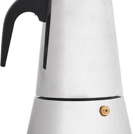 Kinvara Percolator Italiaans koffiezetapparaat - staal - zilver - 9kopjes - Koffiezetter