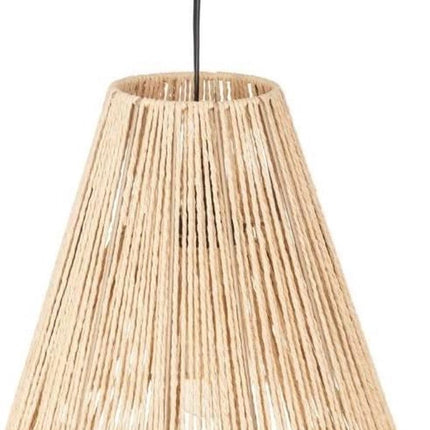 Hanglamp touw - E27 - 40 W - H. 27 cm - Beige