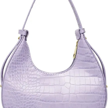 Handbag imitation leather with print