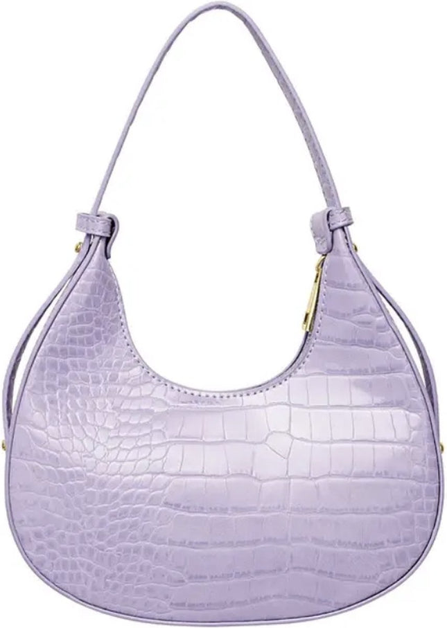 Handbag imitation leather with print